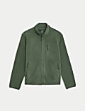 Zip Up Funnel Neck Micro Fleece