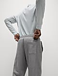 Pantalon de jogging 100&nbsp;% coton avec doublure en polaire