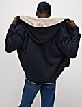 Pure Cotton Fleece Lined Hoodie