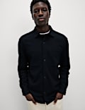 Smart Two Pocket Overshirt with Stretch