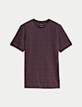 Pure Cotton Textured T-Shirt