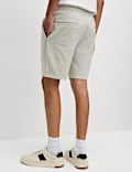 Shorts mit hohem Baumwollanteil und elastischem Bund