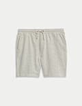 Shorts mit hohem Baumwollanteil und elastischem Bund