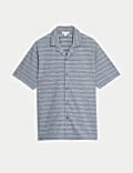 Cotton Rich Button Through Polo Shirt