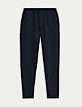 Cotton Rich Herringbone Jogger