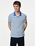 Modal Rich Revere Polo Shirt