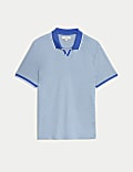 Modal Rich Revere Polo Shirt