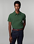 Pure Cotton Pique Polo Shirt