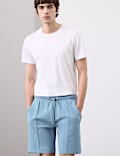 Regular Fit Elasticated Waist Shorts