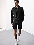 Cotton Rich Waffle Shorts