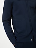 Surchemise en coton et jersey