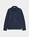 Cotton Rich Jersey Overshirt