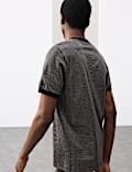 \nPure Cotton Jacquard T shirt