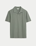 Katoenrijk poloshirt van micropiqué met Coolmax™