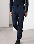 Regular Fit Cotton Rich Performance Cuffed Joggers