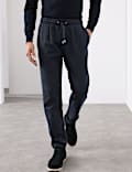 Jogginghose aus Twill mit hohem Baumwollanteil