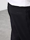 Pantalon de jogging droit en coton à motif nervuré