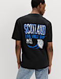 T-shirt 100 % coton &agrave; motif FIFA&trade; Classics Scotland