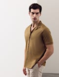 Regular Fit Pure Cotton Short Sleeve Shirt