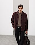 Wool Blend 3 Pocket Fleece Jacket