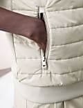 Cotton Rich Zip Up Quilted Gilet with Stormwear&trade;