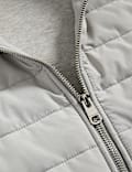 Cotton Rich Zip Up Quilted Gilet with Stormwear&trade;