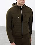 Cotton Rich Zip Up Hooded Jacket with Stormwear&trade;