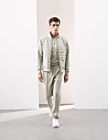 Cotton Rich Zip Up Quilted Jacket