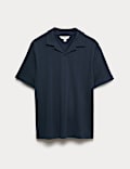 Pure Cotton Revere Polo Shirt