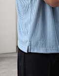 Regular Fit Textured Short Sleeve Shirt