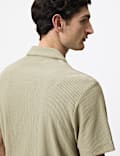 Regular Fit Textured Short Sleeve Shirt