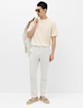 Relaxed Fit Linen T-Shirt