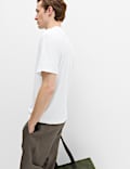 Relaxed Fit Linen T-Shirt