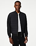 Quilted Bomber Jacket