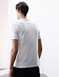 Pure Supima® Cotton V-Neck T-Shirt