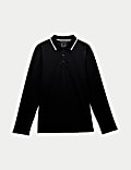 Cotton Rich Tipped Polo Shirt