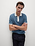 Cotton Rich Textured Polo Shirt