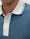 Cotton Rich Textured Polo Shirt