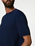 T-shirt à encolure ronde 100&nbsp;% coton