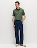 Pure Cotton Jersey Polo Shirt