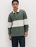 Cotton Rich Pique Rugby Shirt