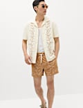 Pure Cotton Embroidered Short Sleeve Shirt