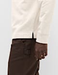 Cotton Rich Cosy Long Sleeve Henley Shirt