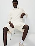 Elasticated Waist Cotton Rich Oversized Shorts