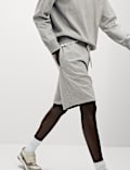 Elasticated Waist Cotton Rich Oversized Shorts