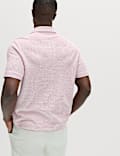 Relaxed Fit Pure Cotton Pique Polo Shirt