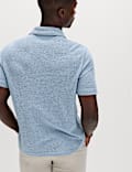 Relaxed Fit Pure Cotton Pique Polo Shirt