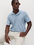 Relaxed Fit Pure Cotton Pique Polo Shirt