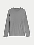 Pure Cotton Long Sleeve T-Shirt