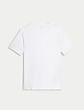 Slim Fit Pure Cotton Crew Neck T-Shirt